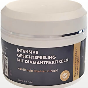 Intensives Gesichtspeeling mit Diamantpartikeln 2